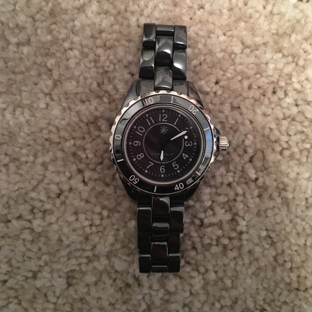 Isaac Mizrahi Live! Ceramic Watch